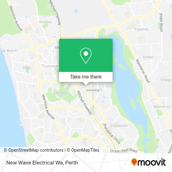 Mapa New Wave Electrical Wa