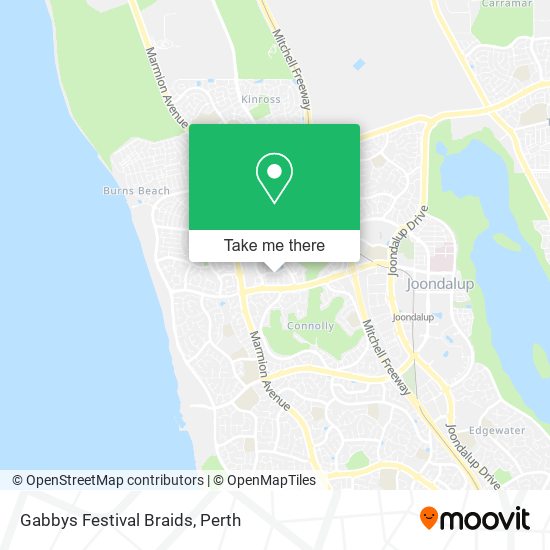 Gabbys Festival Braids map