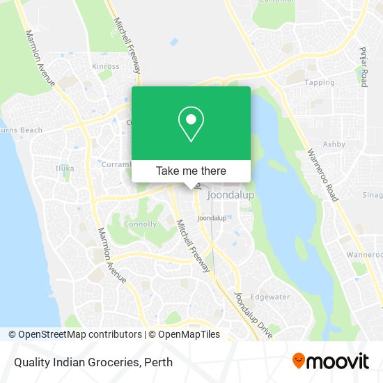 Mapa Quality Indian Groceries