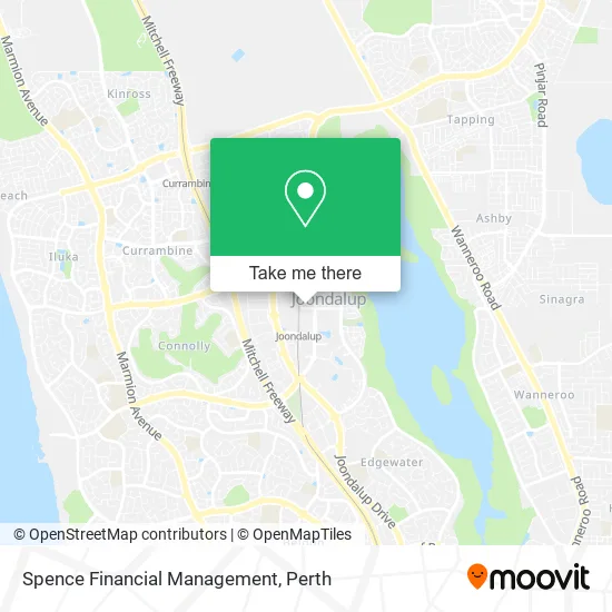 Spence Financial Management map