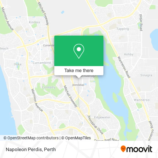 Napoleon Perdis map