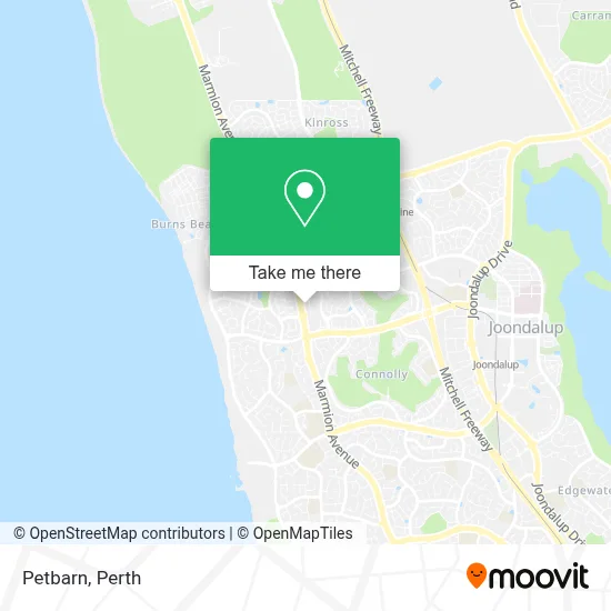 Mapa Petbarn