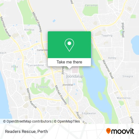 Mapa Readers Rescue