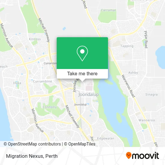 Mapa Migration Nexus