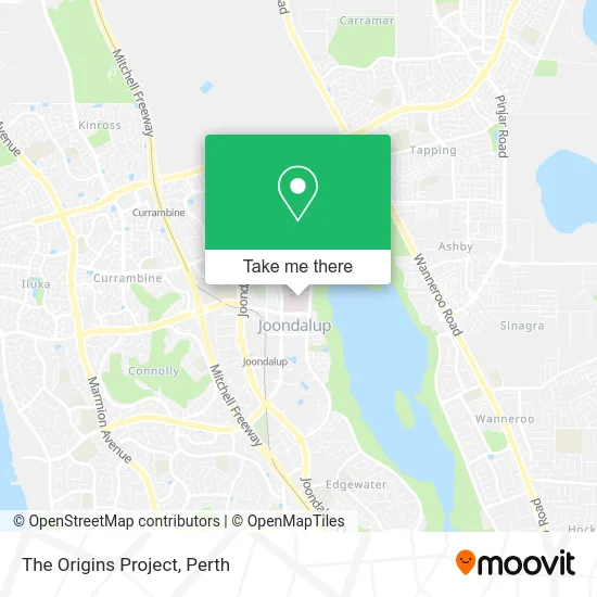 Mapa The Origins Project