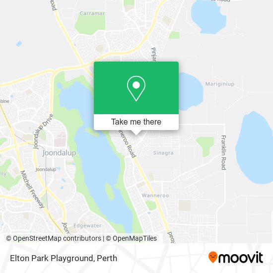 Elton Park Playground map