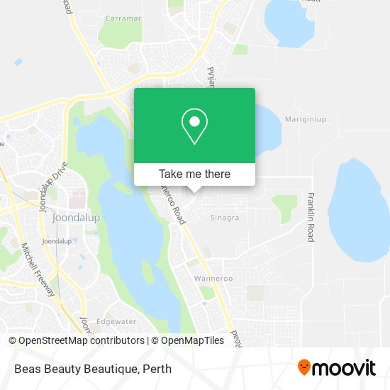 Beas Beauty Beautique map