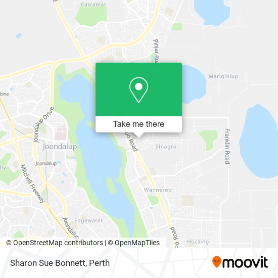 Sharon Sue Bonnett map