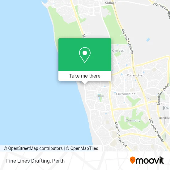 Mapa Fine Lines Drafting