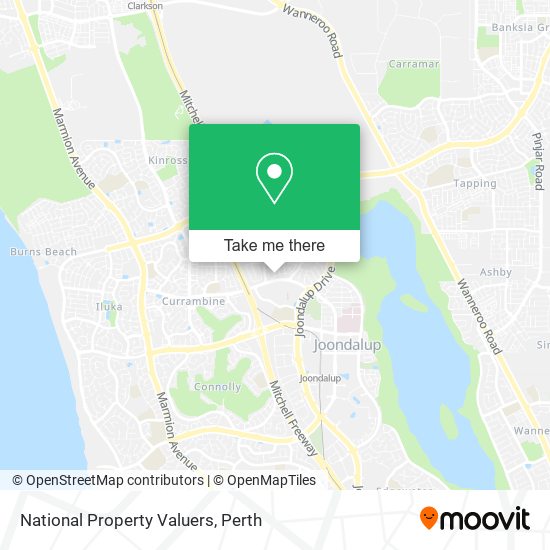 National Property Valuers map