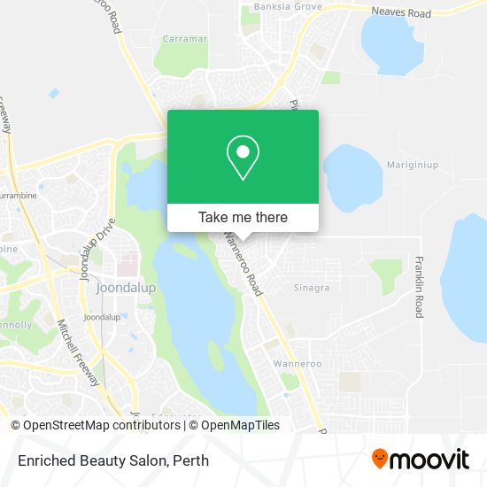 Enriched Beauty Salon map