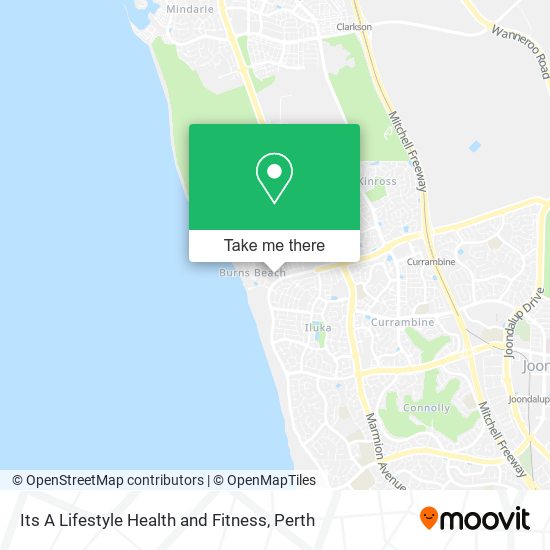 Its A Lifestyle Health and Fitness map