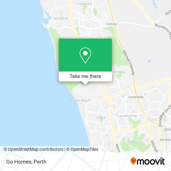 Go Homes map