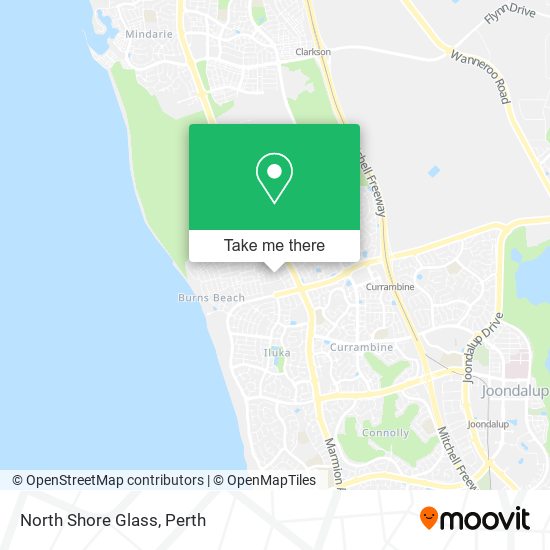 North Shore Glass map