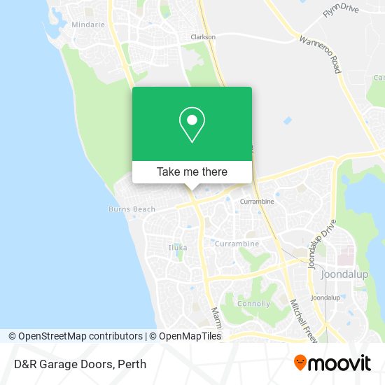D&R Garage Doors map