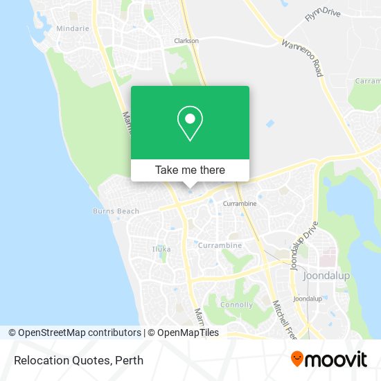 Relocation Quotes map