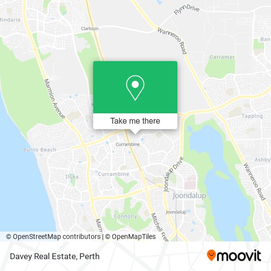 Davey Real Estate map