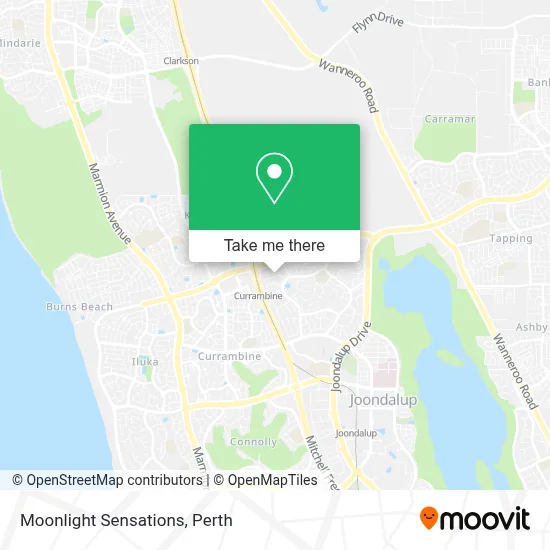 Mapa Moonlight Sensations