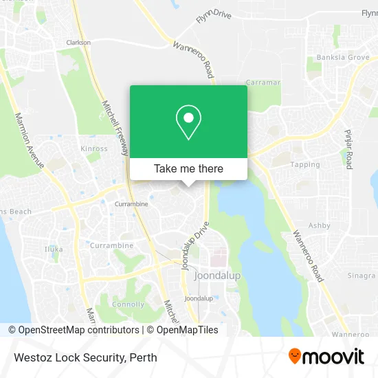 Mapa Westoz Lock Security