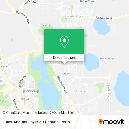 Mapa Just Another Layer 3D Printing