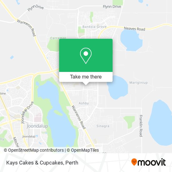 Kays Cakes & Cupcakes map