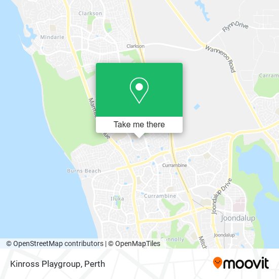 Kinross Playgroup map