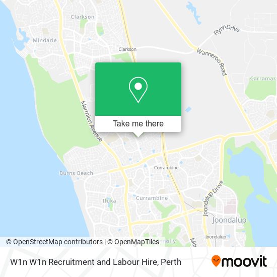 W1n W1n Recruitment and Labour Hire map
