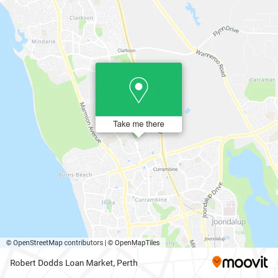 Robert Dodds Loan Market map