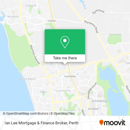 Ian Lee Mortgage & Finance Broker map