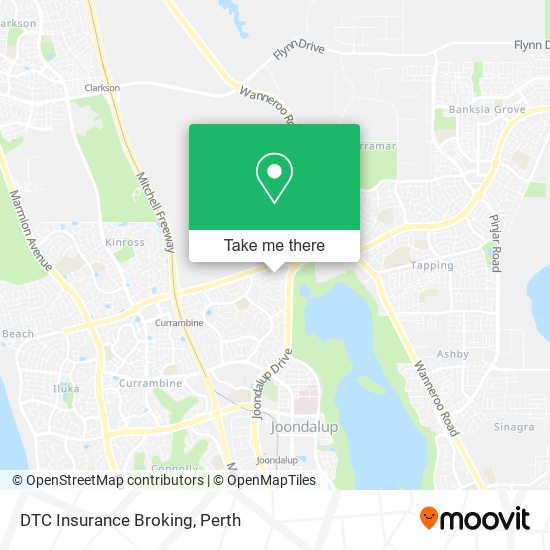 DTC Insurance Broking map