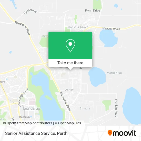 Mapa Senior Assistance Service