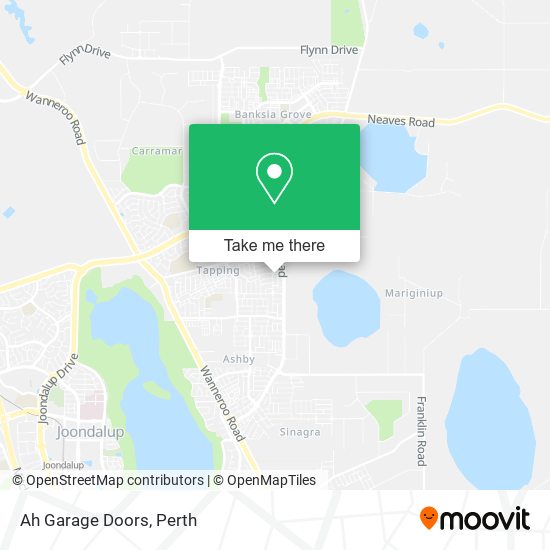 Ah Garage Doors map