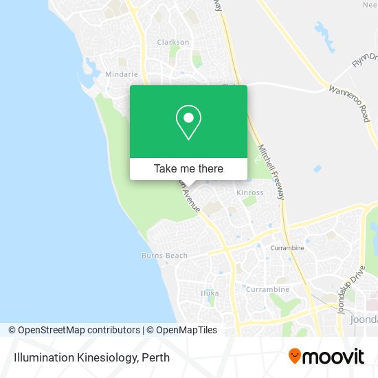 Illumination Kinesiology map