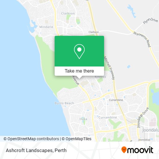 Ashcroft Landscapes map