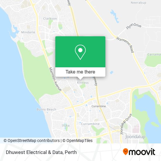 Dhuwest Electrical & Data map
