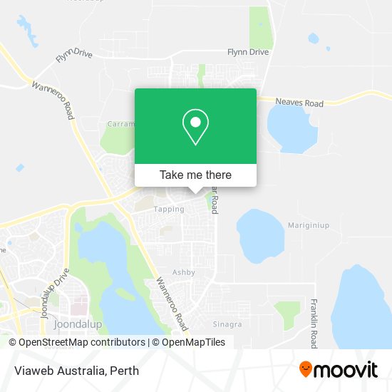 Viaweb Australia map