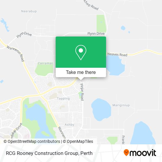 RCG Rooney Construction Group map