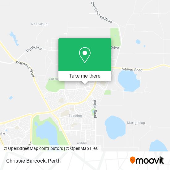 Chrissie Barcock map