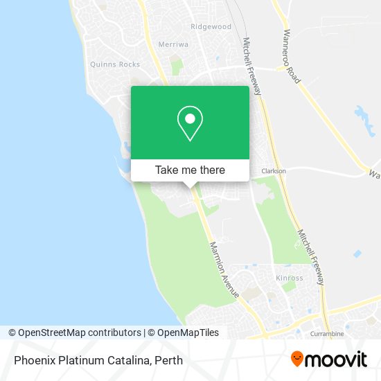 Phoenix Platinum Catalina map