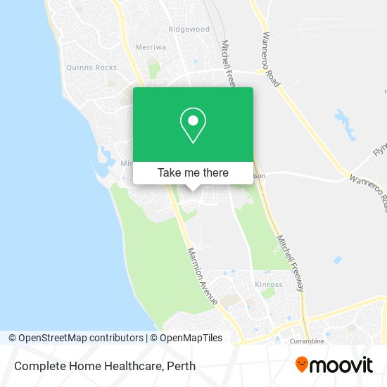 Complete Home Healthcare map