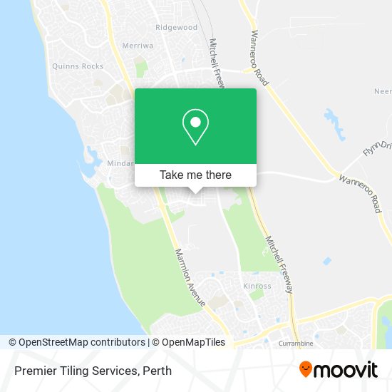 Premier Tiling Services map