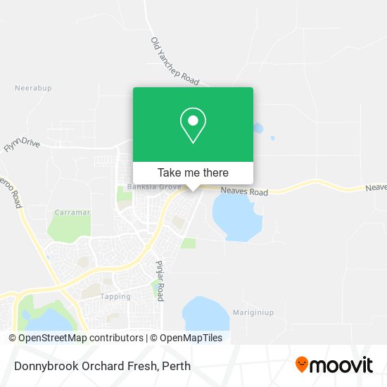 Donnybrook Orchard Fresh map