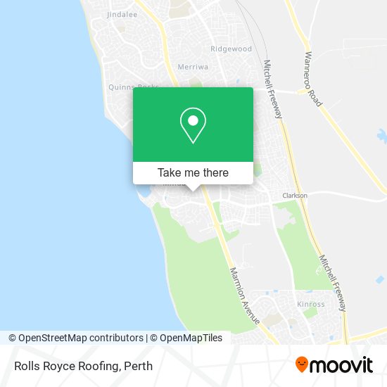 Rolls Royce Roofing map