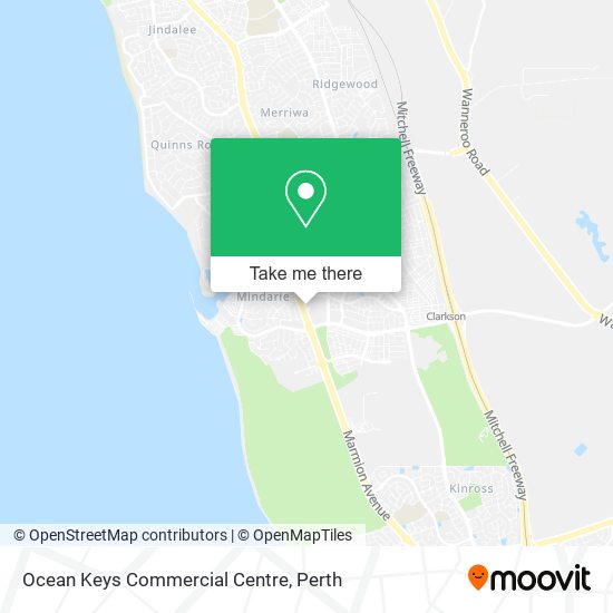 Ocean Keys Commercial Centre map