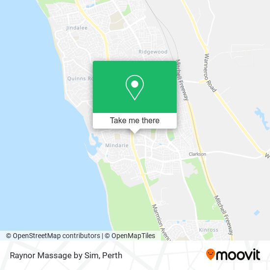 Raynor Massage by Sim map
