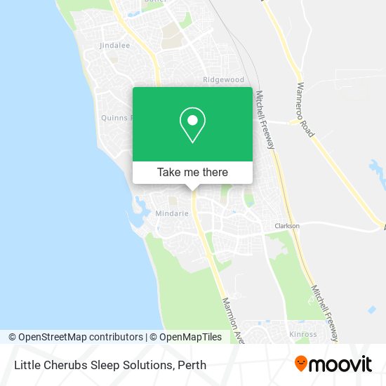 Little Cherubs Sleep Solutions map