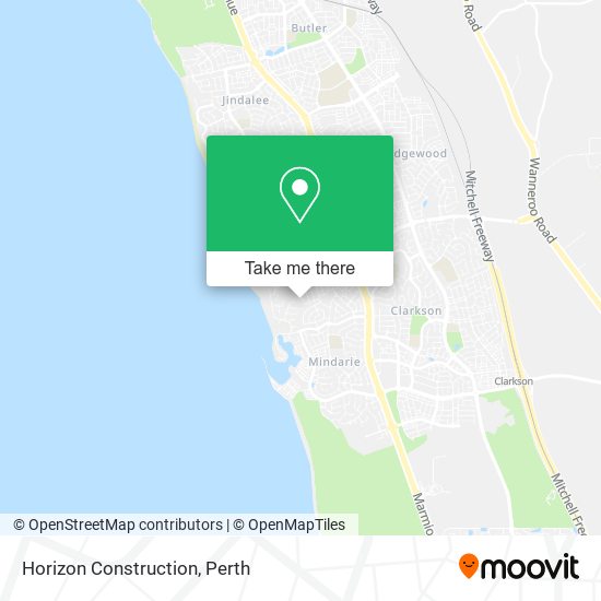 Horizon Construction map