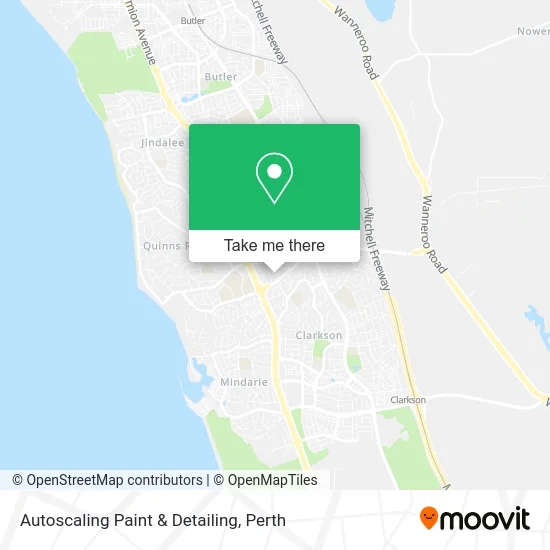 Mapa Autoscaling Paint & Detailing