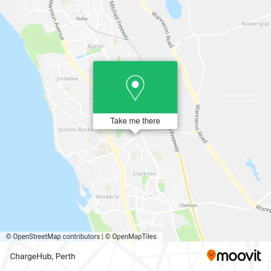 Mapa ChargeHub