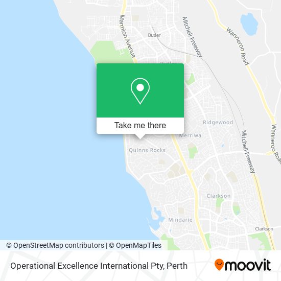 Operational Excellence International Pty map